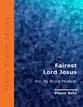 Fairest Lord Jesus piano sheet music cover